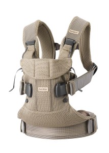 BABYBJORN ONE AIR 3D MESH  - nosidełko, Szary Beż