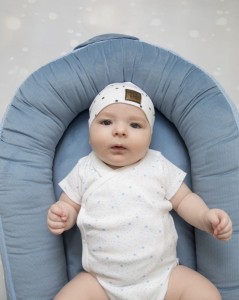 Kokon niemowlęcy BeVelvet! - denim