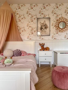 Ines elegant white łóżko 120x200