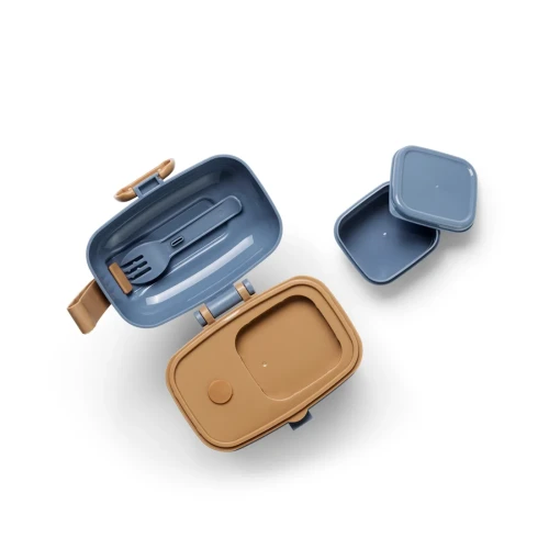 Elodie Details lunchbox Garden Leo pojemnik śniadaniowy w panterkę