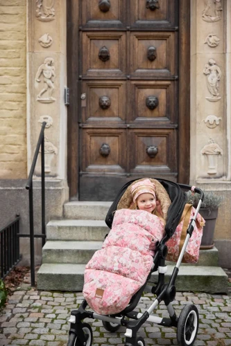 Elodie Details śpiworek do wózka River Rose ciepły śpiwór kwiatowy