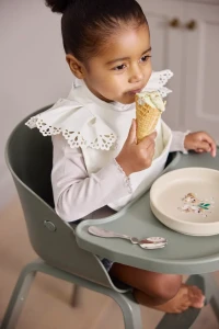 Elodie Details - krzesełko do karmienia GRACE, Hazy Jade