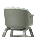 Poduszka GRACE Mineral Green założona na krzesełko do karmienia