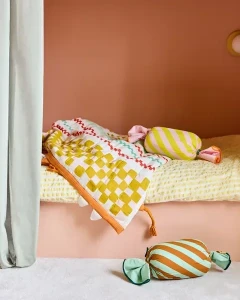 Kid's Concept - Poduszka cukierek - różowa - PIPPI