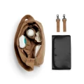 Elodie Moon Bag Caramel Brown, torba przy wózku spacerowym