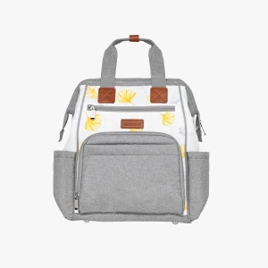 Plecak do wózka Astrid yellow grey